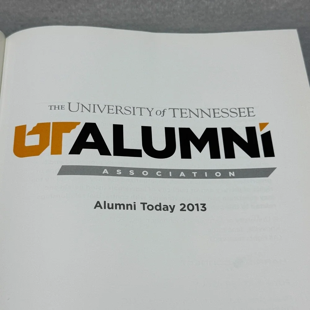 2013 University of Tennessee Alumni Directory HC Knoxville UT Vols Genealogy